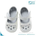 littlebluelamb baby soft leather sole sandal best selling mary jean shoes BB-B1202-WH